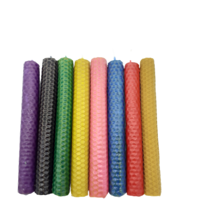 vela-cera-abeja-colores