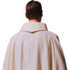Hábito de coro con cuello doblado