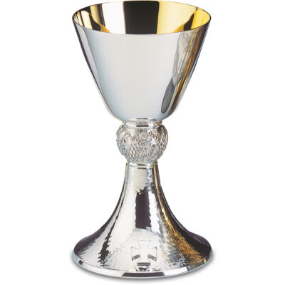 Cáliz con copa de plata