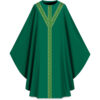 ASSISI Casulla con galón (verde)