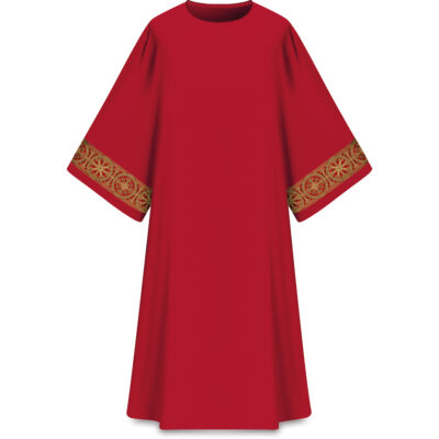 Red Assisi Dalmatic with Orphrey