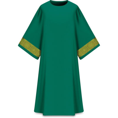 Green Assisi Dalmatic with Orphrey