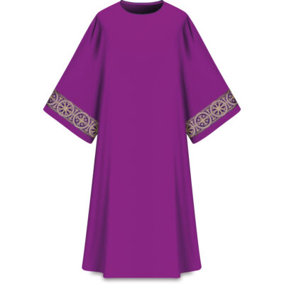 Purple Assisi Dalmatic with Orphrey