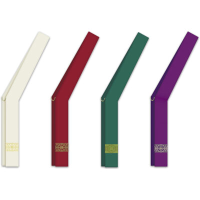 Set of four Assisi deacon stoles