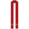 Red Assisi Stole with Orphrey