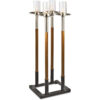 Juego de blandones con soporte