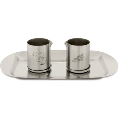 Vinajeras con bandeja